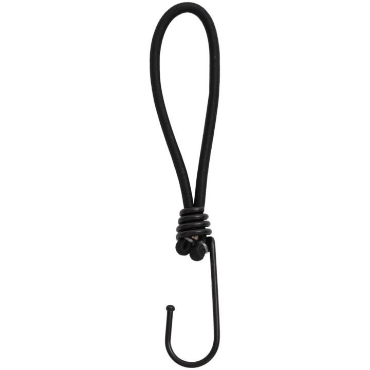 Gummistroppar med krok 50 st 17 cm vidaXL – bild 2