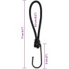 Gummistroppar med krok 50 st 17 cm vidaXL – miniatyr 6