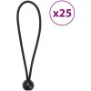 Gummistroppar med kula 25 st 21 x 0,5 cm vidaXL – miniatyr 1