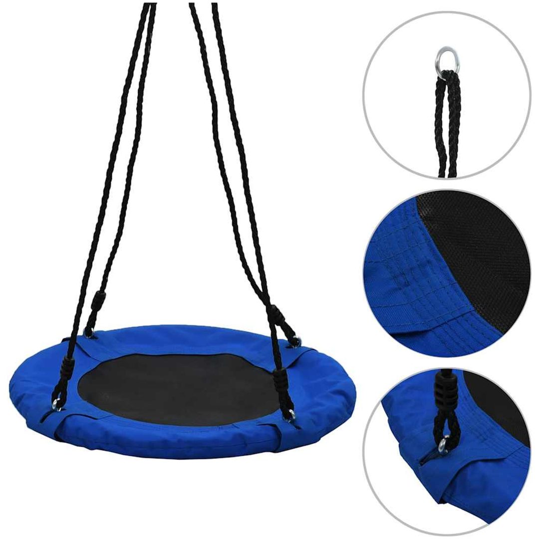 Gunga 60 cm 100 kg blå vidaXL