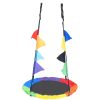 Gunga med flaggor 100 cm vidaXL – miniatyr 2