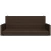 Gungbänk brun 119x56x48 cm konstrotting vidaXL – miniatyr 4