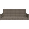 Gungbänk grå 119x56x48 cm konstrotting vidaXL – miniatyr 4