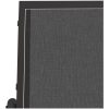Gungbänk svart 120,5x76x86,5 cm textilene&stål vidaXL – miniatyr 6