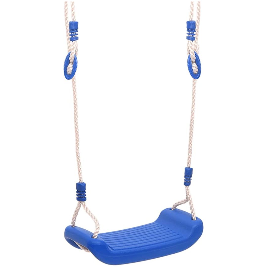 Gungsitsar med rep 2 st blå 37x15 cm polyeten vidaXL – bild 4