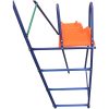 Gungställning med rutschkana och 3 sitsar orange vidaXL – miniatyr 7