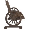 Gungstol 2-sits adirondack massivt granträ vidaXL – miniatyr 5
