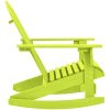 Gungstol adirondack massivt granträ grön vidaXL – miniatyr 3