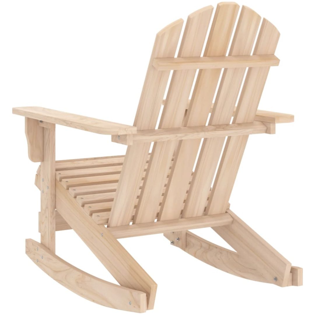 Gungstol adirondack massivt granträ vidaXL – bild 4