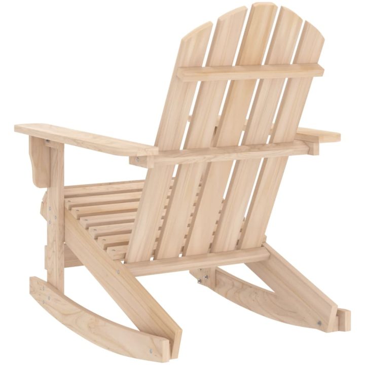 Gungstol adirondack massivt granträ vidaXL – bild 4