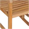 Gungstol i massiv teak vidaXL – miniatyr 3