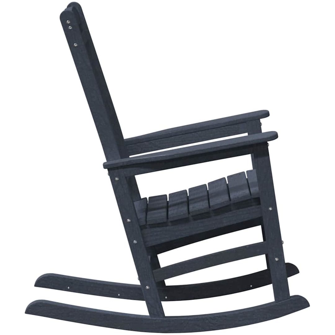 Gungstol Marinblå 70x92x108 cm HDPE vidaXL 70 x 92 x 180 cm – bild 5