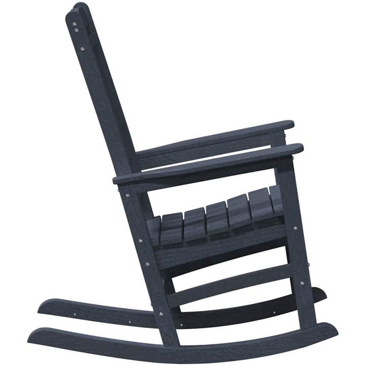 Gungstol Marinblå 70x92x108 cm HDPE vidaXL 70 x 92 x 180 cm – bild 5
