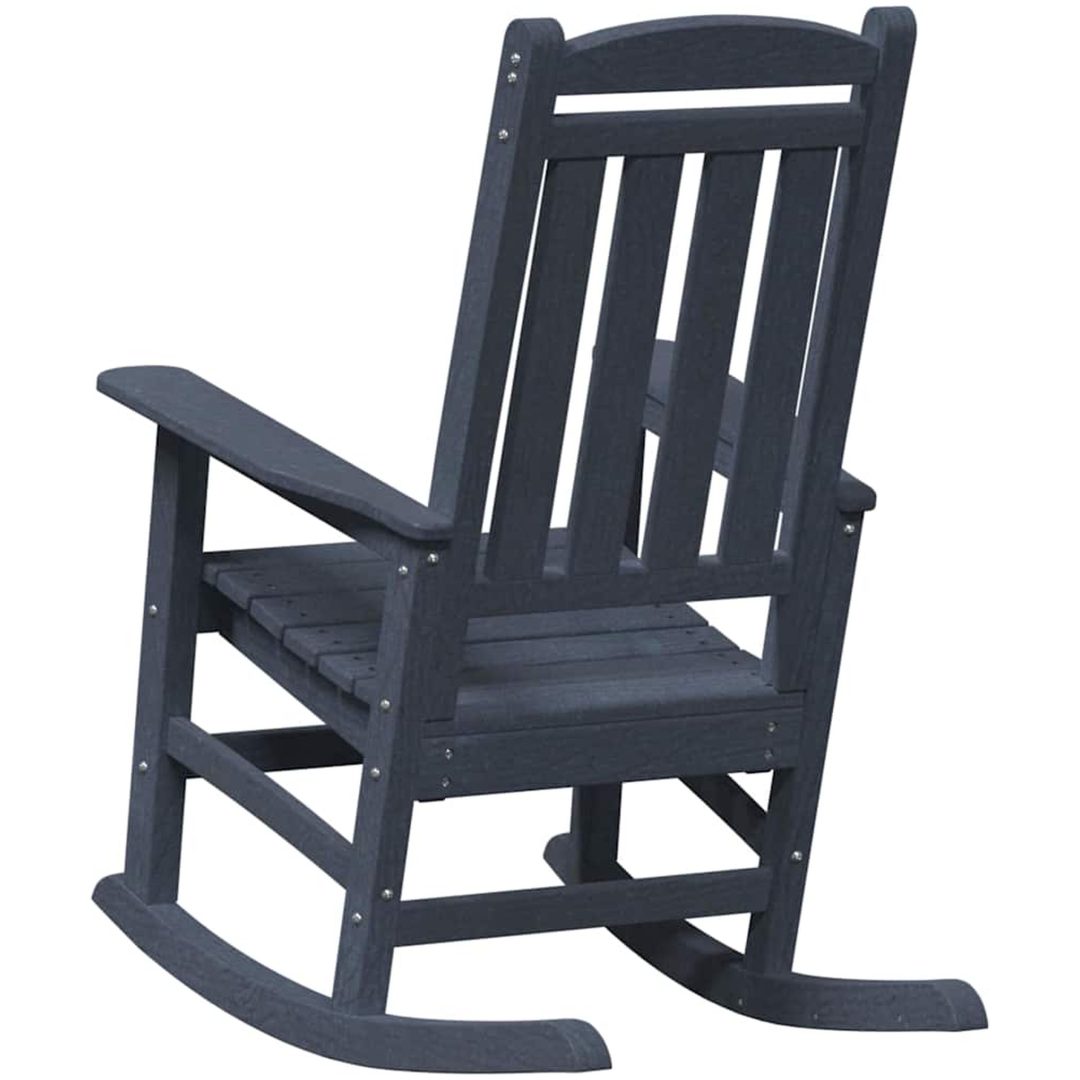 Gungstol Marinblå 70x92x108 cm HDPE vidaXL 70 x 92 x 180 cm – bild 6