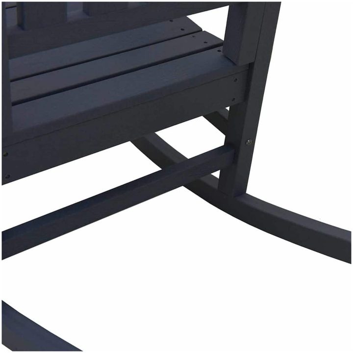 Gungstol Marinblå 70x92x108 cm HDPE vidaXL 70 x 92 x 180 cm – bild 7