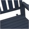 Gungstol Marinblå 70x92x108 cm HDPE vidaXL 70 x 92 x 180 cm – miniatyr 8