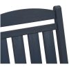 Gungstol Marinblå 70x92x108 cm HDPE vidaXL 70 x 92 x 180 cm – miniatyr 9