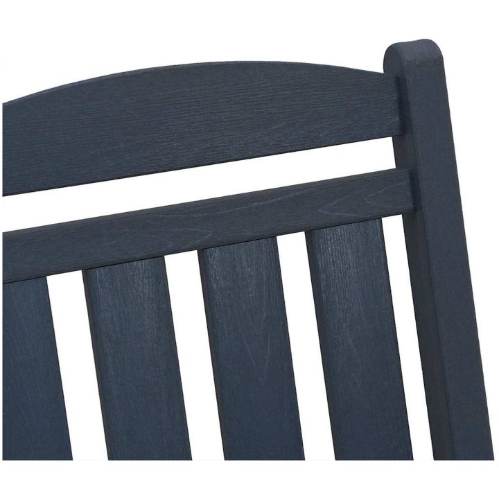 Gungstol Marinblå 70x92x108 cm HDPE vidaXL 70 x 92 x 180 cm – bild 9