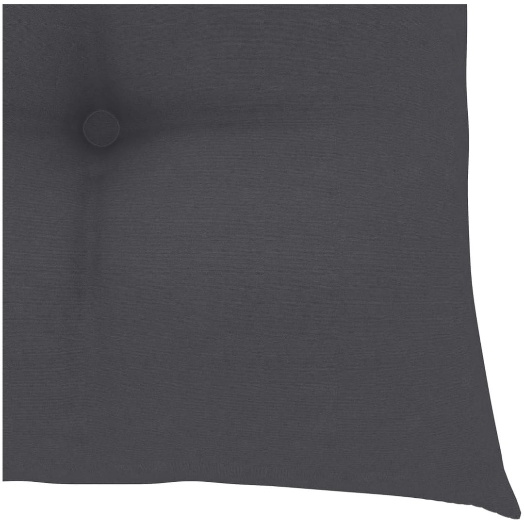 Gungstol med antracit dyna massiv teak vidaXL – bild 6