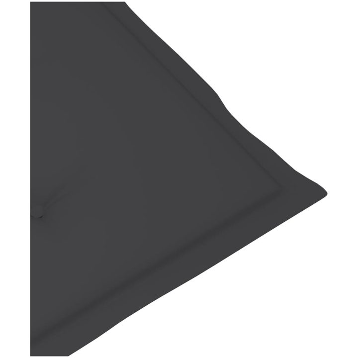 Gungstol med dyna bambu vidaXL 120 x 50 x 4 cm – bild 7