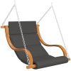 Gungstol utan gungställning med dyna massivt böjträ vidaXL – miniatyr 2