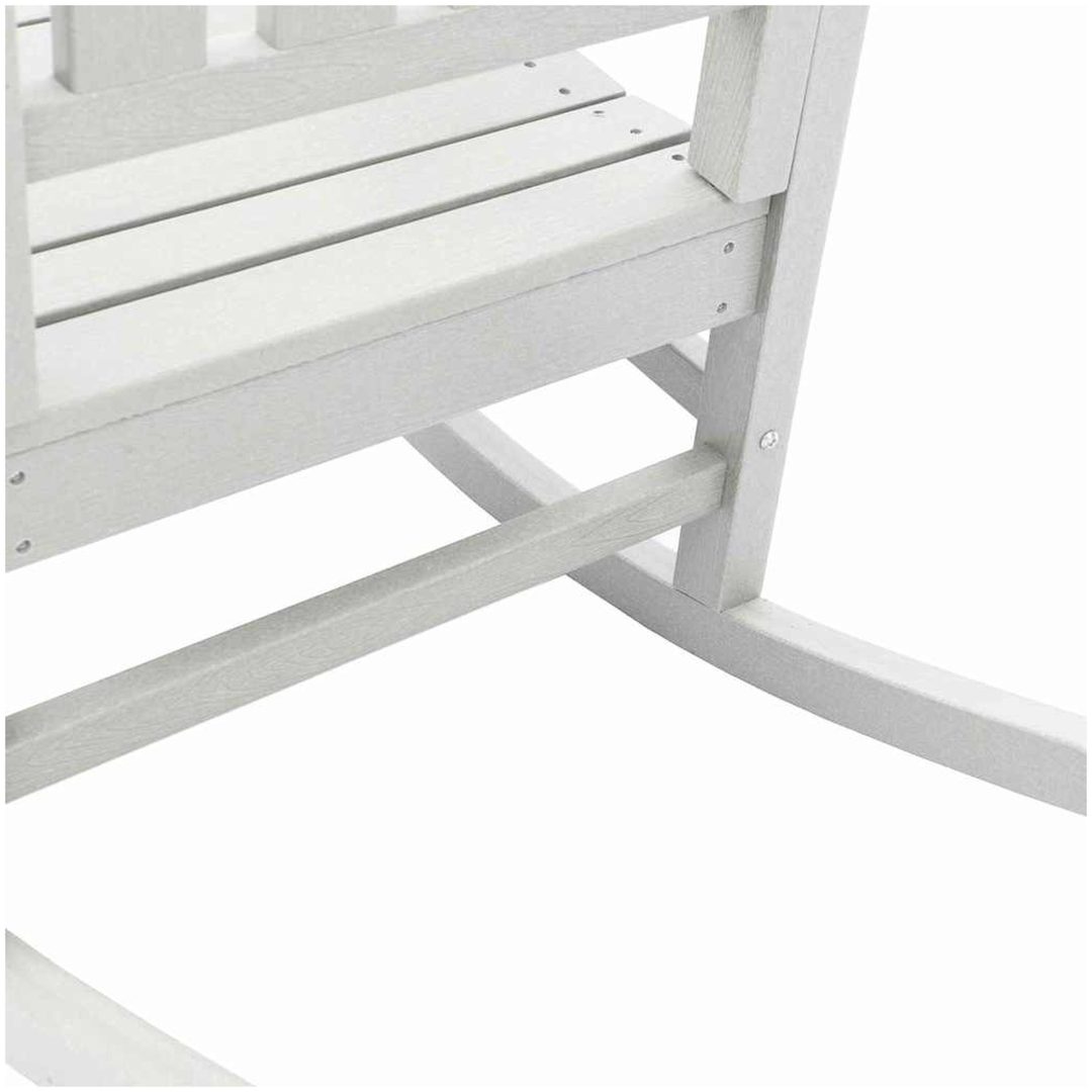 Gungstol Vit 70x92x108 cm HDPE vidaXL 70 x 92 x 180 cm – bild 7