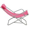 Gungstolar 2 st stål rosa vidaXL – miniatyr 4