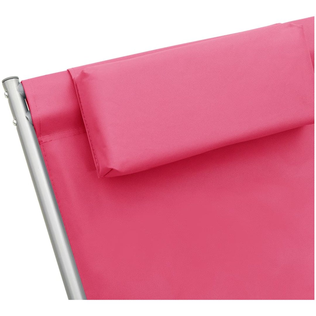 Gungstolar 2 st stål rosa vidaXL – bild 6