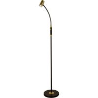 Gusto Golvlampa. Svart/mässing ANETA HOME