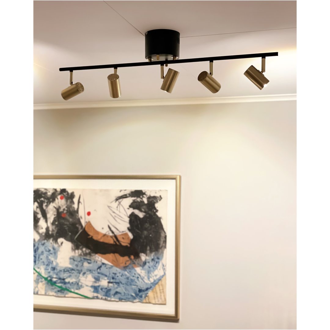 Gusto Takspot, Rak 5:a, Svart ANETA HOME Svart – bild 2
