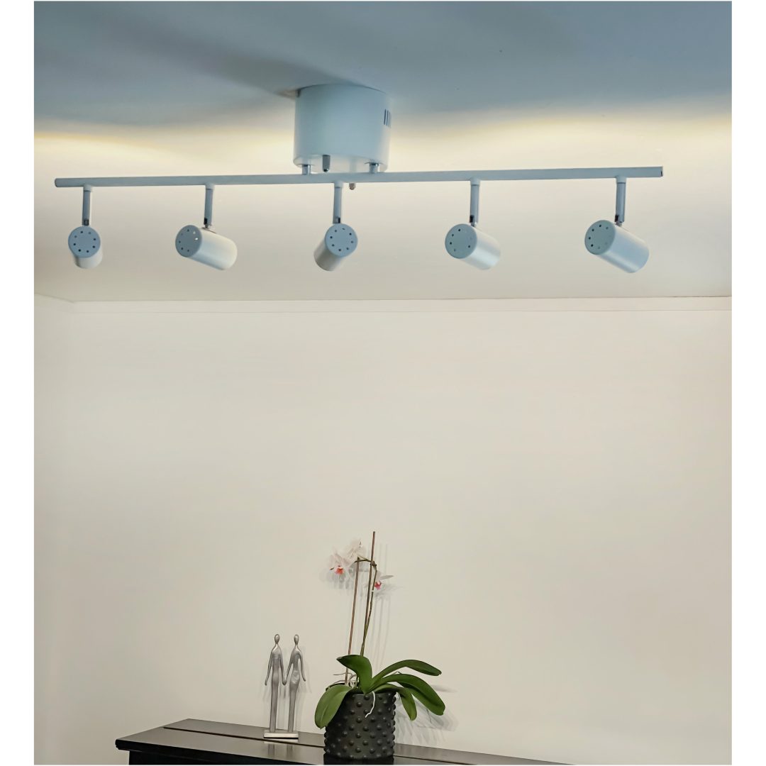 Gusto Takspot, Rak 5:a, Vit ANETA HOME Vit – bild 2