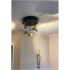 Gusto Takspot, Sv/mässing ANETA HOME Sockel LED Svart /Matt Mässing – miniatyr 2
