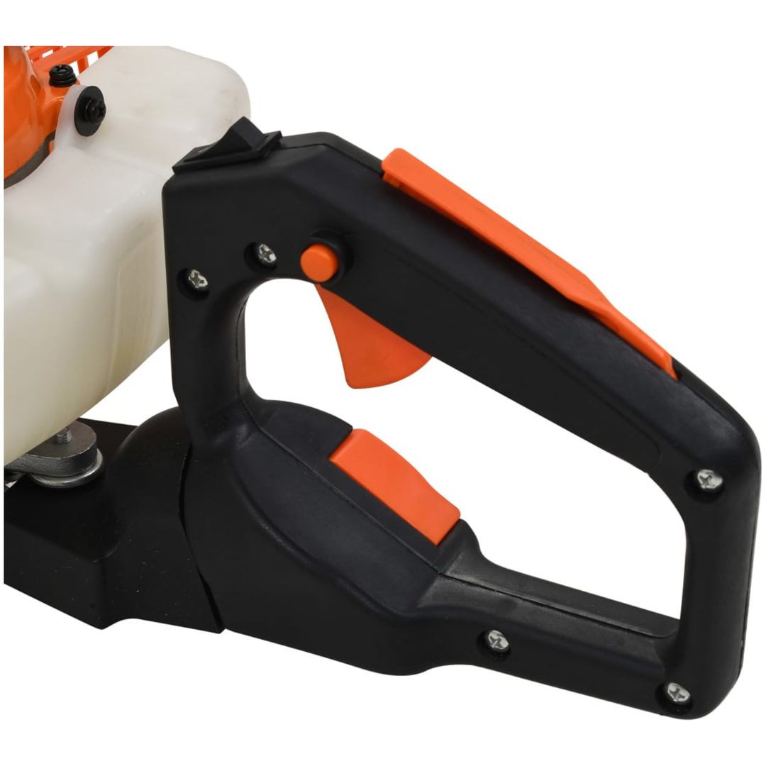 Häcksax bensindriven 722 mm orange och svart vidaXL – bild 4