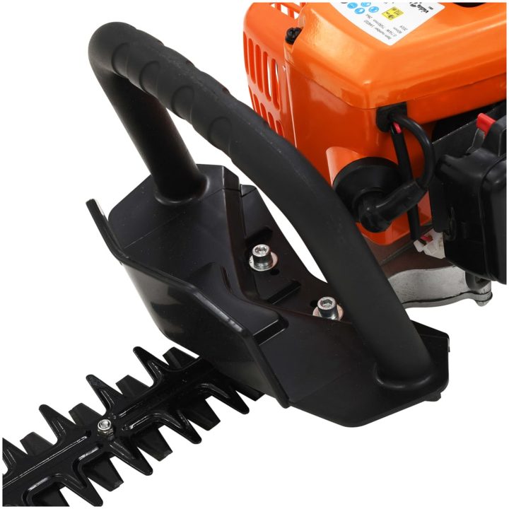 Häcksax bensindriven 722 mm orange och svart vidaXL – bild 6