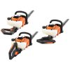 Häcksax bensindriven 722 mm orange och svart vidaXL – miniatyr 7