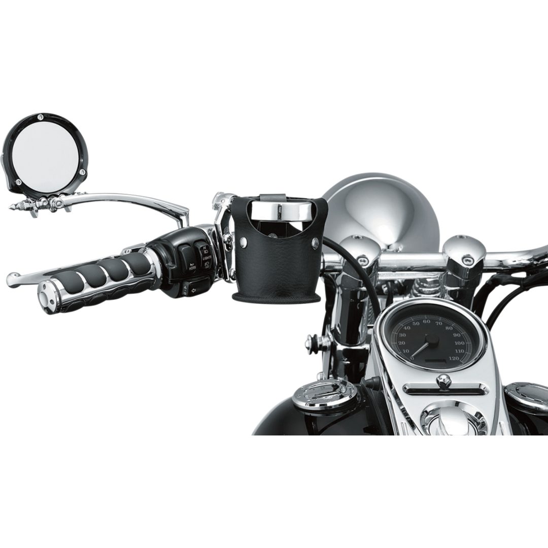 Hållare För Dryck Svart/chrome KURYAKYN DRINK RING PERCH CARRIER – bild 2