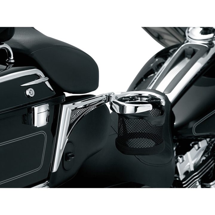 Hållare För Passagerardryck Svart/chrome KURYAKYN HOLDER DRINK BASKET RIGHT – bild 2