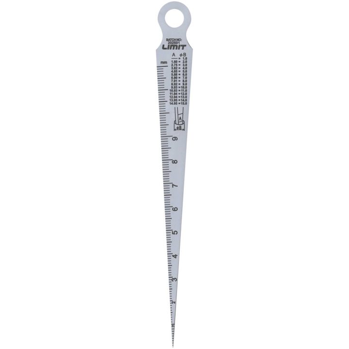Hålmått Limit HÅLMÅTT 1-15 MM – bild 2