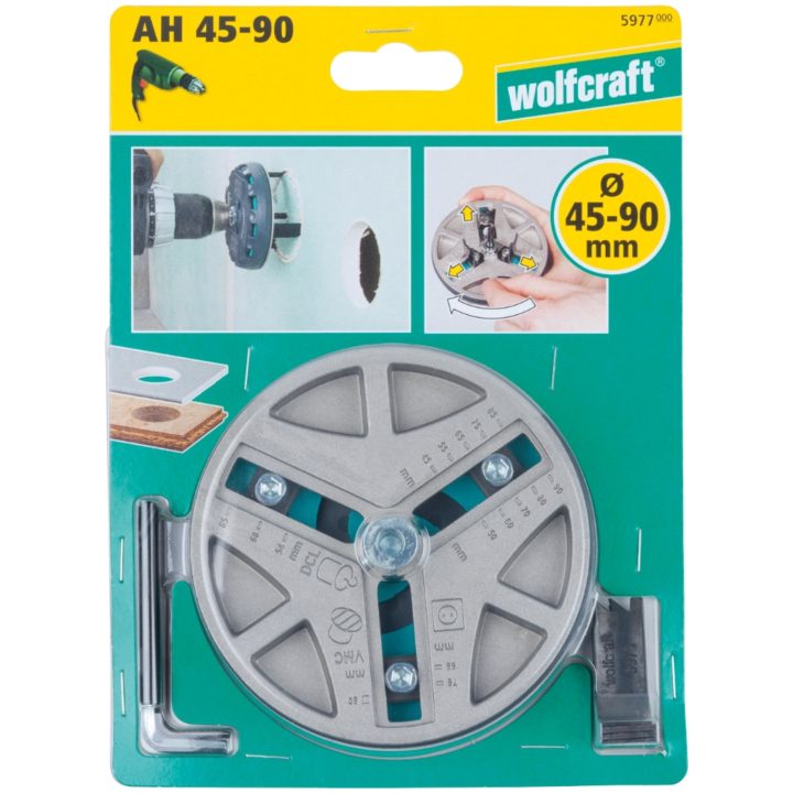Hålsåg Ställbar Proffs 45-90mm WOLFCRAFT Beteckning: 5977000 – bild 2