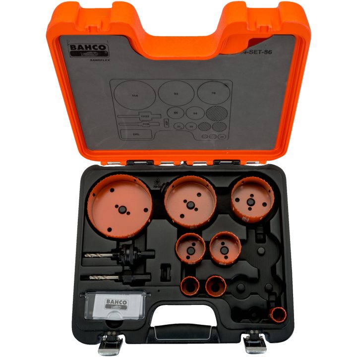 Hålsågssats Sandflex 12 delar 25-114mm BAHCO 12 delar: 25-114mm – bild 4