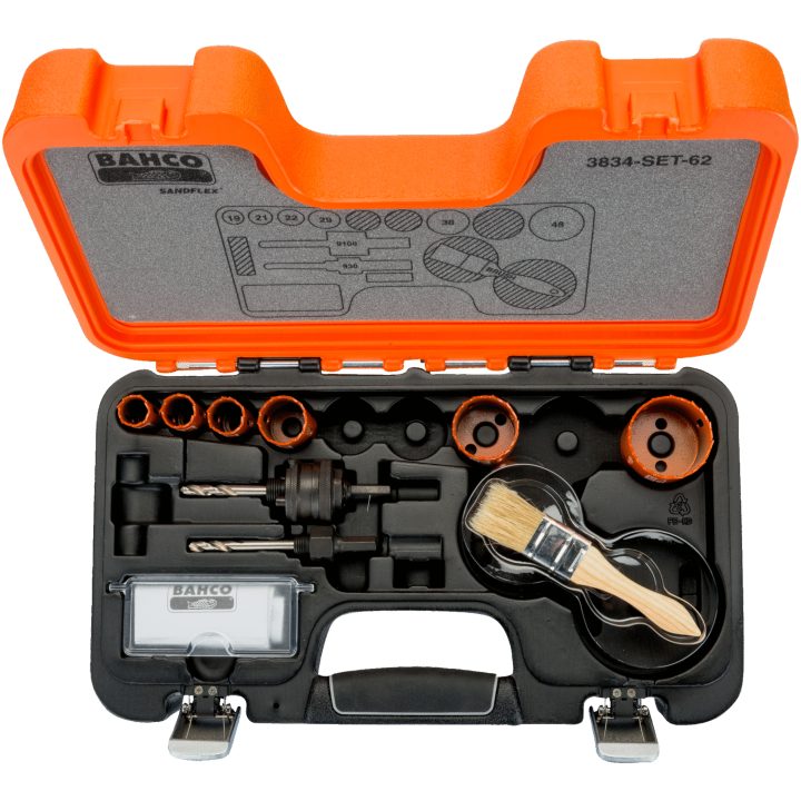 Hålsågssats Sandflex 9 delar 19-48mm BAHCO 9 delar: 19-48mm – bild 3
