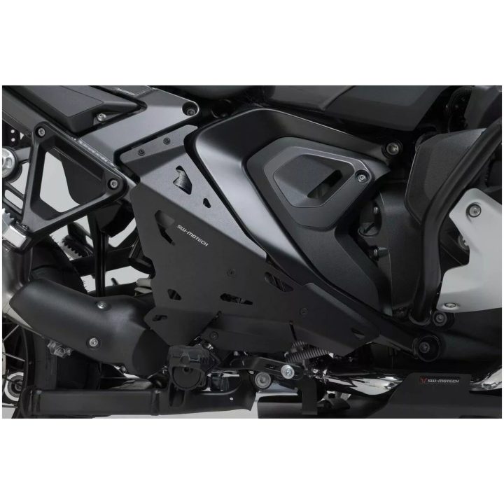 Hälskydd Svart Aluminium SW-MOTECH – bild 2