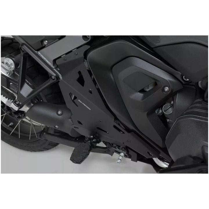 Hälskydd Svart Aluminium SW-MOTECH – bild 3
