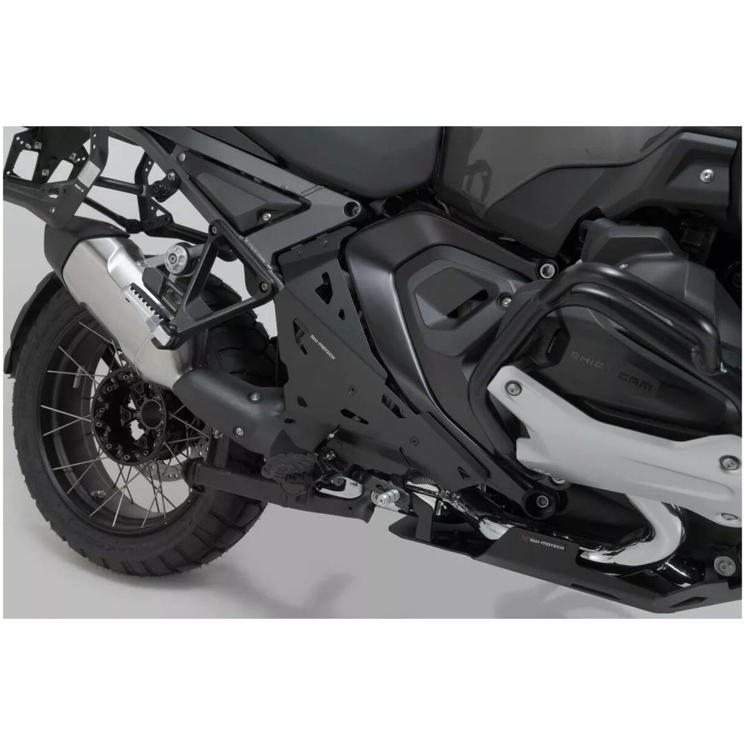 Hälskydd Svart Aluminium SW-MOTECH – bild 4