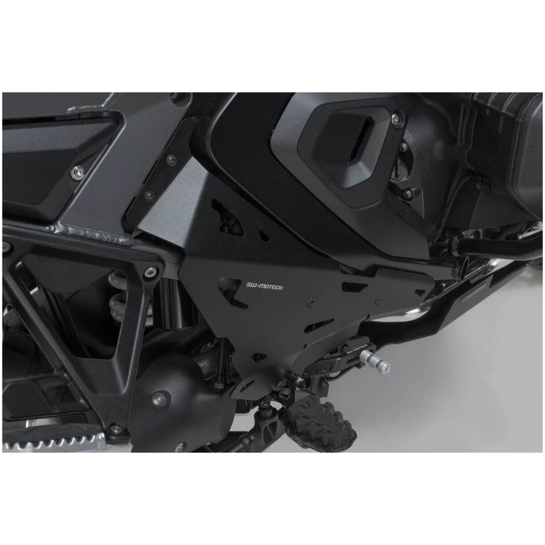 Hälskydd Svart Aluminium SW-MOTECH – bild 5