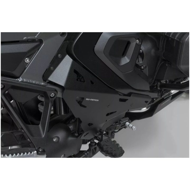 Hälskydd Svart Aluminium SW-MOTECH – bild 5