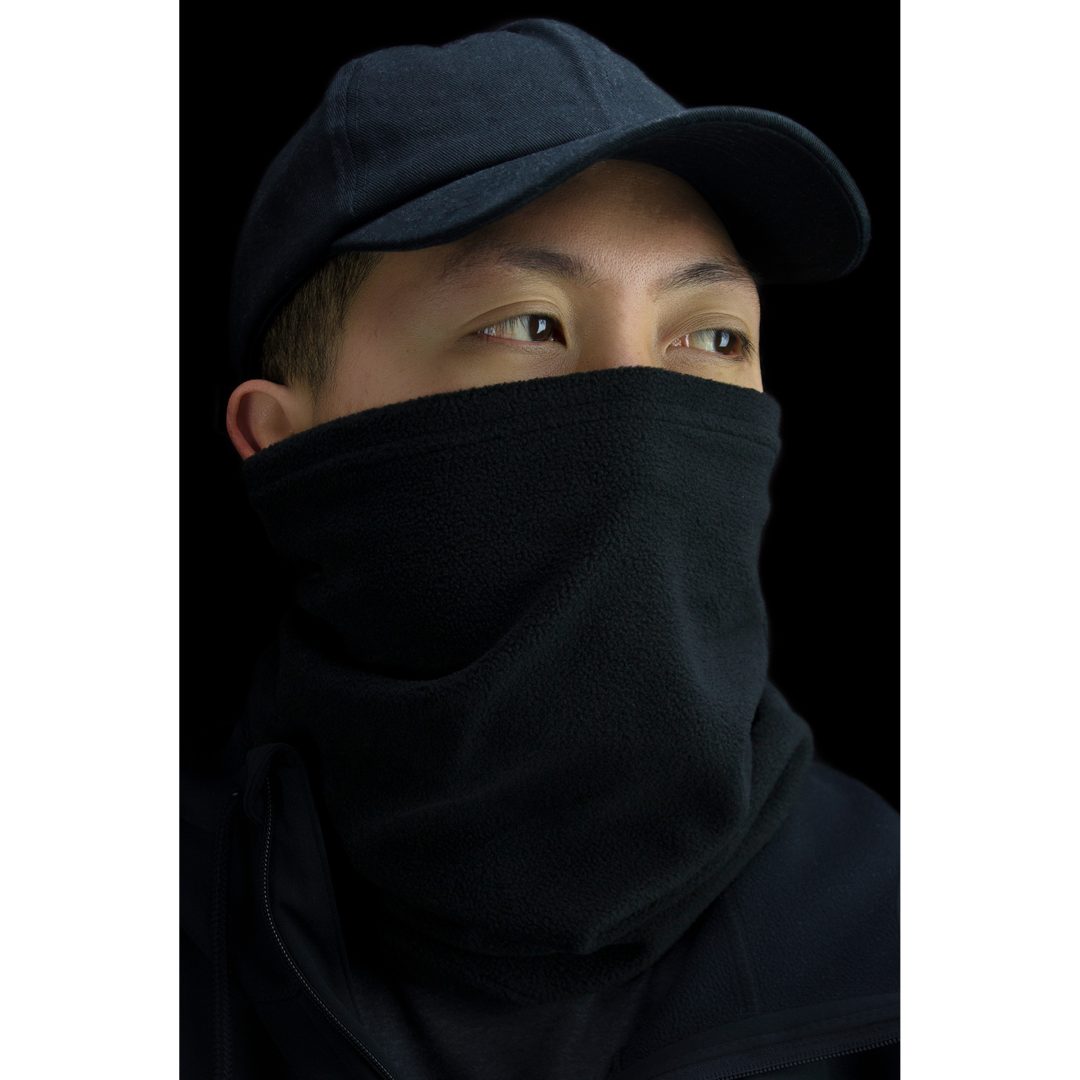 Halsvärmare Microfleece Svart ZAN HEADGEAR – bild 2