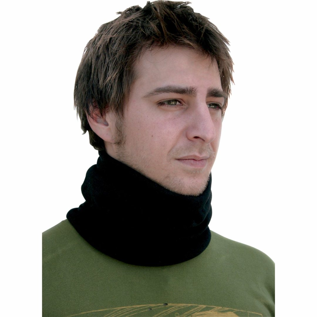 Halsvärmare Microfleece Svart ZAN HEADGEAR