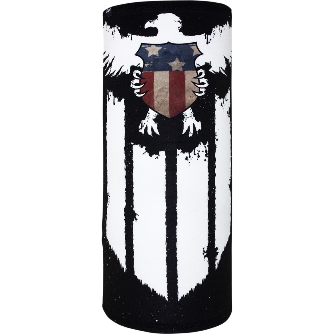 Halsvärmare Sportflex Eagle Shield Svart Blå Vit ZAN HEADGEAR