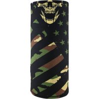 Halsvärmare Sportflex Patriotic Woodland Camo Svart Brun Grön ZAN HEADGEAR